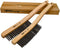 Forney 70504A 2-Pack Carbon Steel Wire Brushes with Curved Wood Handle, Assorted, 13-3/4-Inch-by-.014-Inch