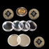 XYZsundy 25mm 24.26mm, (200) Coin Capsule Perfect fit for Board Game Token Holder,U.S. Quarters Coin Holder Capsules
