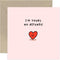 Old English Co. Sweet Funny Valentines Card for Boyfriend or Girlfriend -
