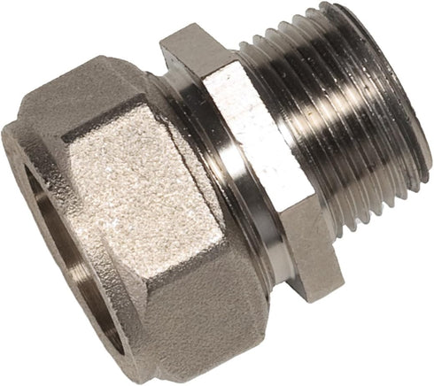 Maxline M8005 Straight Fitting, 3/4-Inch Tubing, 1/2-Inch Male NPT Thread