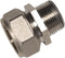 Maxline M8005 Straight Fitting, 3/4-Inch Tubing, 1/2-Inch Male NPT Thread