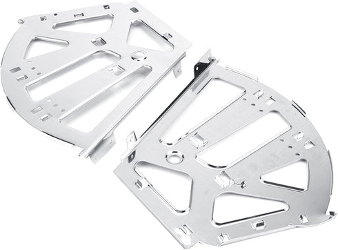2pcs 3-Layer Heavy Duty Furniture Hinge Replacement Cabinet Hinges for Shoe Rack Wardrobe Kitchen Living Room Drawers