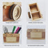 Zak-ka Camera Wooden Pencil Holder, Creative Desktop Organizer for Office Home