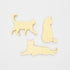 Cat Sticky Notes | Includes 3 Separate Designs | Cat Shaped Sticky Note Pads | Novelty Paper Sticky Pads | Office Supplies | Note Paper