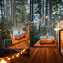 100ft G40 Bulbs(34+3 Bulbs), Outdoor String Lights LED Hanging Globe Patio Lights with Shatterproof Spring Easter Gift