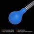 PATIKIL Graduated Dropper Pipettes Kit, 6 Pack 5ml 10ml Borosilicate Glass Pipette with Rubber Bulb, Brushes & Rods