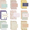 Fulanfudi 81pcs Stationary Paper and Envelopes Set, Contain 54 stationery paper and 27