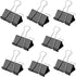 Medium Binder Clips - 1.25 Inch Length - Pack of 40 for Office Use