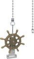 Ceiling Fan Pull Chain Extender, Rudder Wheel Pendant Pull Chain Extension, 12
