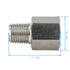 Metalwork 304 Stainless Steel Reducing Adapter, 1/2" NPT Female x 1/4" NPT Male, 2000psi (1 Pc)