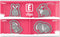 Midori 43358006 Etching Clips, Rabbit Pattern