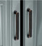 Aoleegatt Black Zinc Alloy Bedside Table Handle, Minimalist Cabinet Pulls for Furniture Hardware,