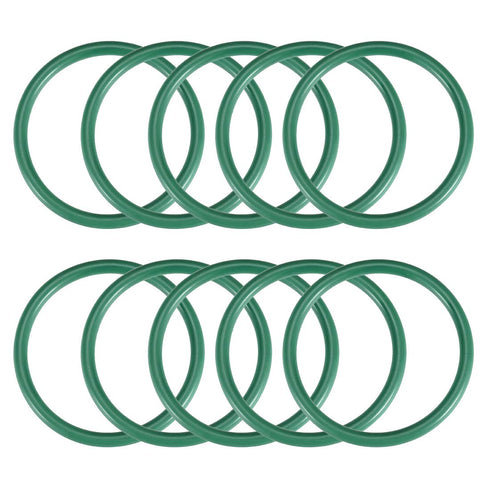uxcell Fluorine Rubber O-Rings, Pack of 10, 45mm OD, 38mm ID, 3.5mm Width FKM Seal Gasket for Machinery Plumbing