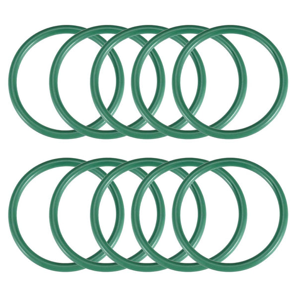 uxcell Fluorine Rubber O-Rings, Pack of 10, 45mm OD, 38mm ID, 3.5mm Width FKM Seal Gasket for Machinery Plumbing