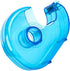 Small Portable Tape Dispenser, Transparent Refillable Hand Dispenser for Adhesive Tape Office Home (Random Color)