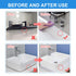 Bathroom Corner Caulking Tape, Self-Adhesive Sealing Tape, 1.5 inch x 10.5 feet, White, for Sink and Bathtub