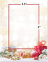 Paperdirect Golden Holiday Magic Winter Christmas Theme Stationery, 25 Sheets, 8.5 x 11 Elegant Premium Writing Paper