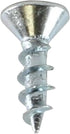 Rok Hardware 100 Pack #6 x 1/2" Coarse Thread Phillips Flat Head Wood Screws - Zinc MDF