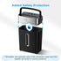 BONSEN 8-Sheet Crosscut Shredder for Home Office, Small Paper Shredder with 4 Gallons Wastebasket