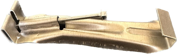 10-Pack of 5" Hidden Gutter Hanger with Screw