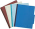 Blue Summit Supplies 12 Pressboard Classification Folders, 2 Dividers, Letter Size Office Folders, 12 Pack