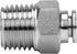 Push to Connect Fitting - 304 Stainless Steel Male Straight 5/32" Tube OD x 1/4" NPT Thread Pneumatic Push Lock Fitting