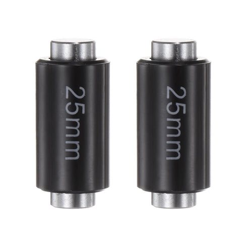 2pcs Standard Measuring Rod 25mm Outside Micrometer Calibration Block Bar Caliper Rod