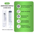 100 Pack 10ml Syringes Luer Lock with Cap, 10cc Syringe without Needle for Liquid, Individual Sterilized Wrapped