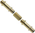 6 1.57"/40mm KUMGROT Pcs Double Ended Straight Tube Light Pole Kit with Connector Lamp Hardware Fittings for Pendant