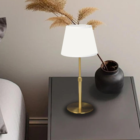5000mAh 16 Cordless Table Lamp, Adjustable Height Battery Operated Desk Lamp with Remote, Rechargeable Light RGB Colors
