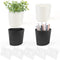 Wall Caddy Pen Holders, Pencil Cups Organizer for Office Home Craft, with Adhesive Stickers, 2 Colors
