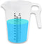 16oz (2 Cup) Measuring Pitcher, Plastic Multipurpose for Oil, Chemicals, Pool & Lawn - Ounce and Milliliter Increments