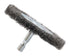 Forney 72736 Wire Wheel Brush, Fine Crimped with 1/4-Inch Hex Shank, 3-Inch-by-.008-Inch