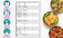 BookFactory Meal Planner Journal, Food Prep Log Book, Wire-O TransLux Cover, 106 Pages, 6'' x 9''
