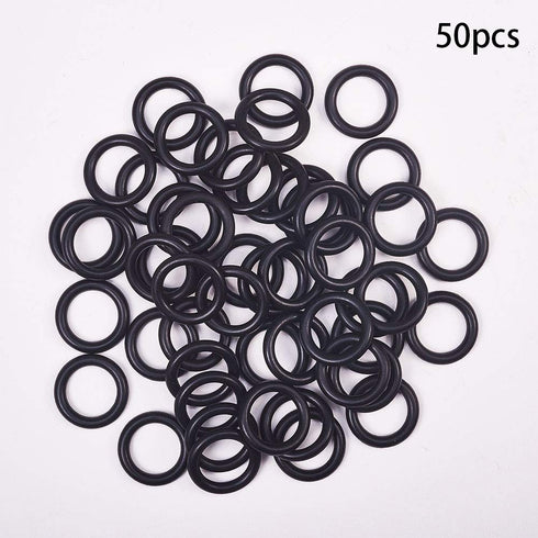 Othmro 50pcs Nitrile Rubber O-Rings, 22mm OD, 3.5mm Wire Dia, Metric Sealing Washers for Oil or Air Sealing, Black