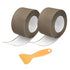 uxcell 2 Rolls Caulk Tape, 1.5" x 10.5Ft PVC Waterproof Self-Adhesive Sealing Tape for Kitchen Bathroom Toilet Sink