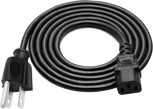 Power Cord Replacement for Brother MFC Printers, 8ft 3 Prong AC Power Cable