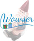 Gnome Sitting on a Toilet Tape Dispenser, Unique Funny Office Supplies, 5.25 Inches