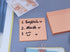 ONLYKXY 4 Pack Transparent Sticky Notes, 3x3in Waterproof Self-Stick Book Tabs, 200 Sheets PET Markers, Light Pink