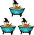 Generic Cute LED Bathroom Decor Light - Ghostly Bathtub Bubble Bath Accent, Halloween