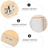 Wooden Microscope Slide Storage Box, Specimen Organizer with Lid for Laboratory, Classroom, Home Use