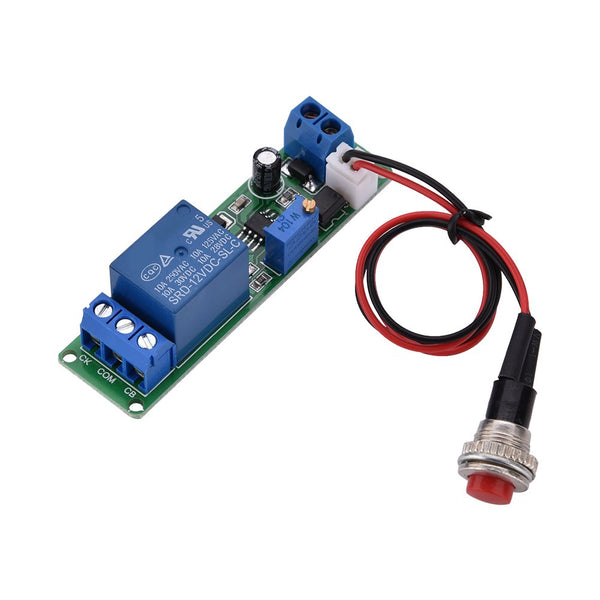 Timer Switch Module, DC 12V Adjustable Delay Timing Relay ON Off Switch