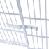 MorningRo 4 3 Closet Pcs Wire Shelf Corner Support Brackets Ventilated Wire Shelving Accessories, Support Brackets