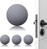 XoYoZo Door Stoppers Soft Rubber Crash Pad, Wall Protector Buffer Guard for Doorknob and Door Handle, Self Adhesive