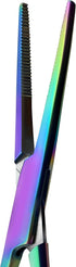Set (5.5 Inch, 3 Set) SURGICAL ONLINE Titanium Rainbow Hemostats & Scissors - Durable Material, Easy Identification