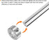 HARFINGTON 4pcs Shaft Collar, 11/16" Bore 304 Stainless Steel Set Screw for Wheel Barrow Axle, Gearbox Assemblies