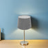 7.27" VICASKY Fabric Lamp Shade for Table and Floor Lamps, Grey Color, Upper Diameter, Replacement Cover for Bedroom