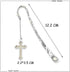 Gzrlyf Cross Bookmark, Glow in The Dark Book Markers for Book Lovers, Christian Gifts (Luminous Bookmark)