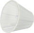 Aspen Creative 33112-2B 3" 5" 4-1/4" 2 Pack Small Pleated Empire Shape Chandelier Clip-On Lamp Shade, White, Top x