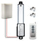 Micro Linear-Actuator 12V DC 64N/14.4lb with Remote Control, 2” Stroke Mini Metal Motion Actuator & Controller